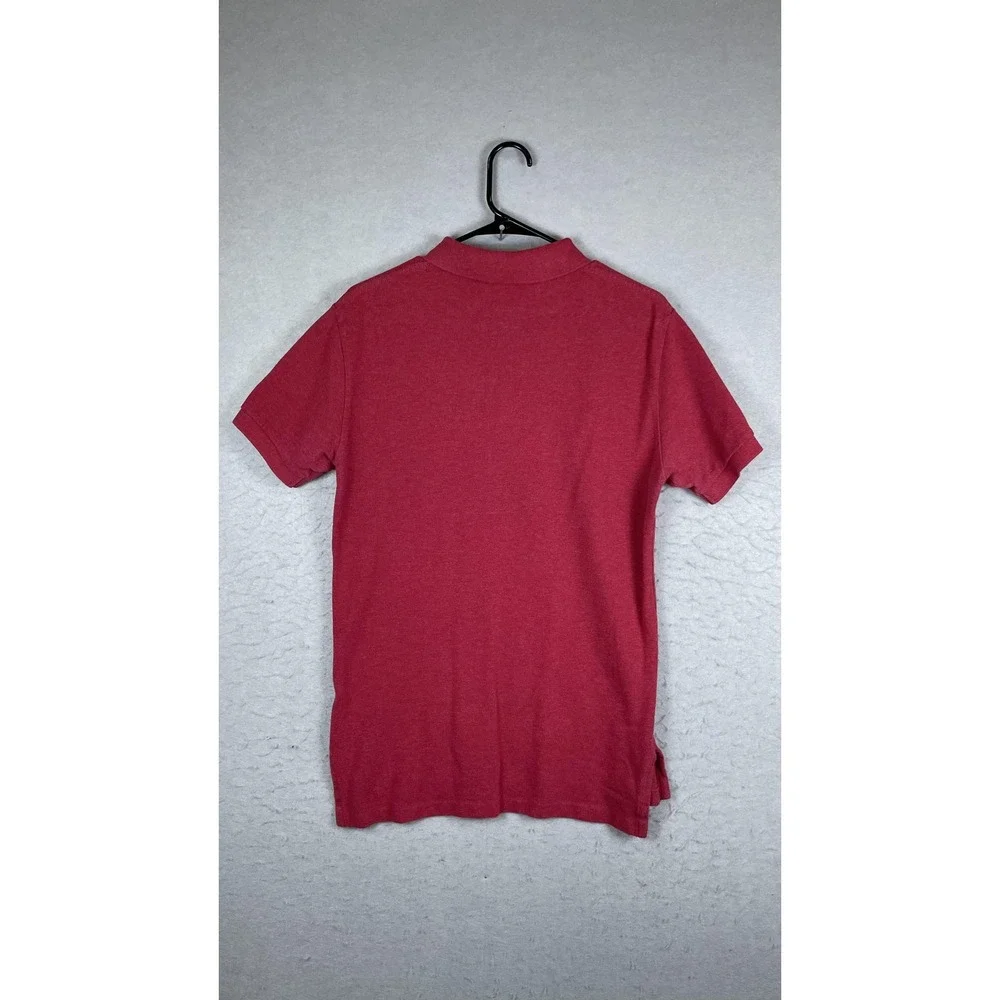 Ralph Lauren Polo Shirt‎ Mens Small Red Green Pony Logo Short Sleeve Casual